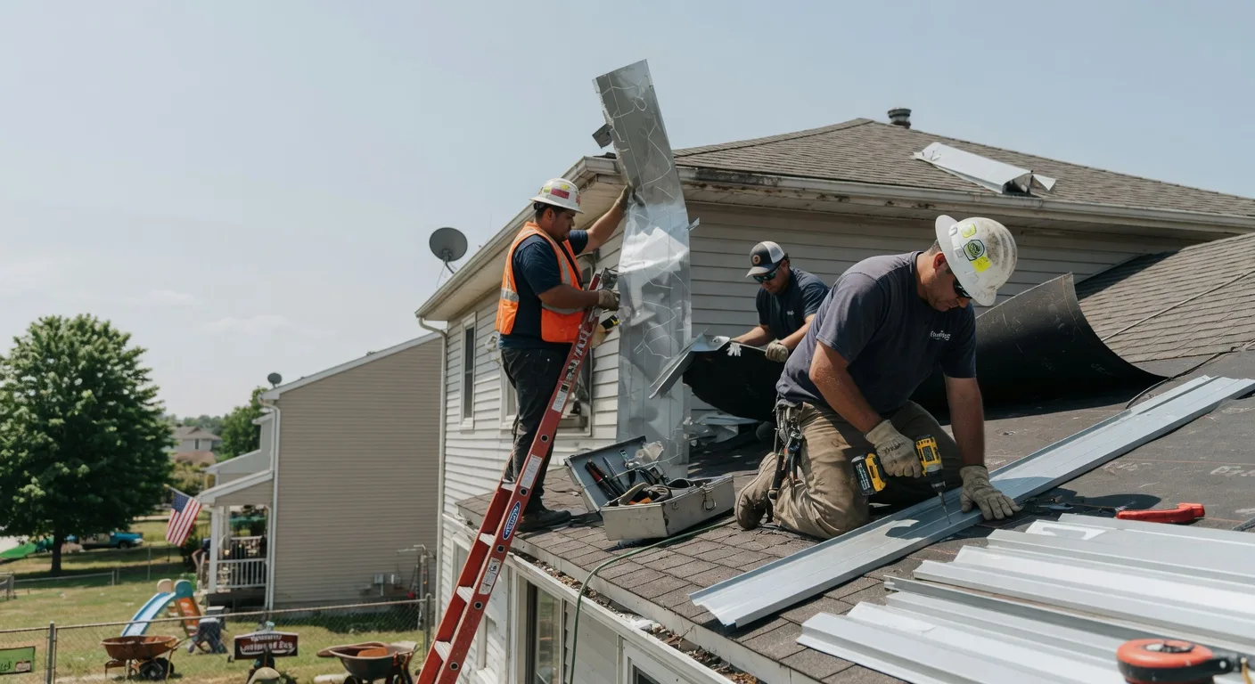 Metal Roof Repair in Tawas City, MI